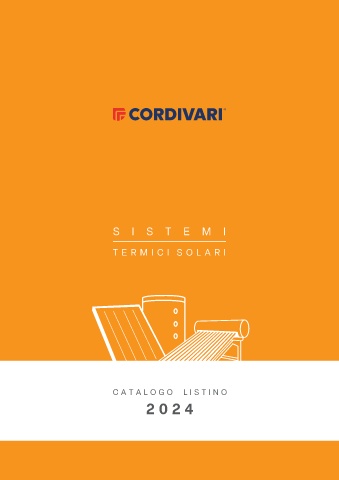 cordivari - listino sistemi termici solari 2024